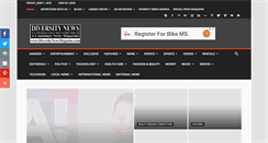 Desktop Screenshot of diversitynewsmagazine.com